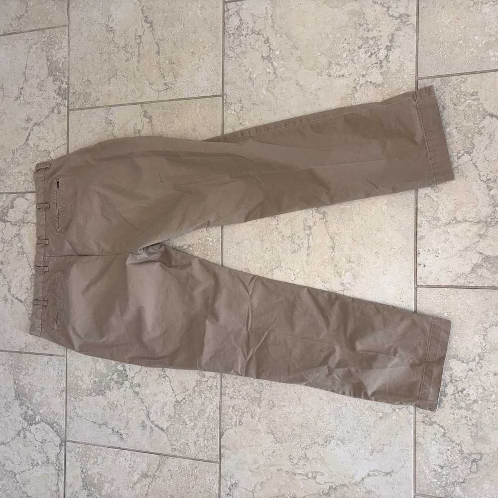 Polo Ralph Lauren Pants Mens 38x32 Khaki Beige Chino Stretch Classic Fit Cotton - Picture 2 of 7